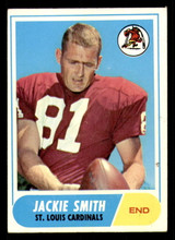 1968 Topps #86 Jackie Smith Very Good  ID: 376282