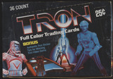 1982 Donruss Tron Empty Display Box #*sku35248 1982 Donruss Tron Empty Display Box #*sku35248