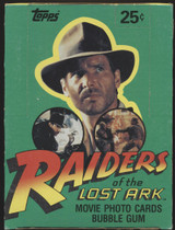 1981 Topps Raiders Of The Lost Ark Empty Display Box  #*sku35262