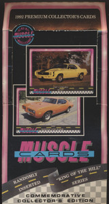 1992 Premium Cards  Muscle Cards Empty Display Box  #*sku35272