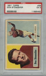 1957 Topps #38 Don Stonesifer PSA 5 EX  ID: 377356