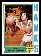 1974-75 Topps #41 Jim Washington Ex-Mint  ID: 377790