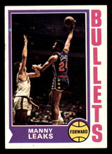 1974-75 Topps #48 Manny Leaks Ex-Mint ID: 377791 1974-75 Topps #48 Manny Leaks Ex-Mint ID: 377791