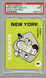 1975 Laughlin Flaky #8 New York Gianuts PSA 9 Mint 