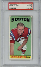 1965 Topps #13 Charles Long PSA 6 EX-Mint  ID: 378274