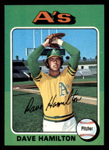 1975 Topps #428 Dave Hamilton Near Mint ID: 379743 1975 Topps #428 Dave Hamilton Near Mint ID: 379743