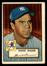 1952 Topps #215 Hank Bauer Very Good  ID: 379920