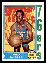 1974-75 Topps #75 Fred Carter Ex-Mint  ID: 380020