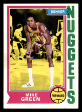 1974-75 Topps #254 Mike Green Near Mint+ 