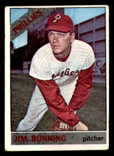 1966 Topps #435 Jim Bunning Very Good  ID: 380290