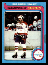 1979-80 Topps #29 Bob Sirois Near Mint 1979-80 Topps #29 Bob Sirois Near Mint