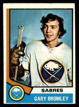 1974-75 O-Pee-Chee #7 Gary Bromley Very Good RC Rookie 1974-75 O-Pee-Chee #7 Gary Bromley Very Good RC Rookie