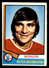 1974-75 O-Pee-Chee #73 Butch Deadmarsh Ex-Mint 1974-75 O-Pee-Chee #73 Butch Deadmarsh Ex-Mint