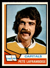 1974-75 O-Pee-Chee #166 Pete Laframboise Near Mint+ 1974-75 O-Pee-Chee #166 Pete Laframboise Near Mint+