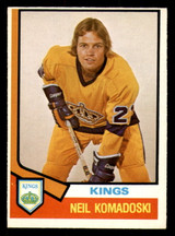1974-75 O-Pee-Chee #358 Neil Komadoski Ex-Mint 1974-75 O-Pee-Chee #358 Neil Komadoski Ex-Mint