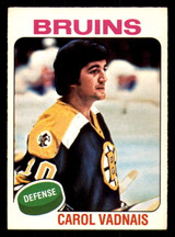 1975-76 O-Pee-Chee #27 Carol Vadnais Ex-Mint 