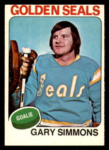 1975-76 O-Pee-Chee #29 Gary Simmons Excellent 