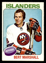 1975-76 O-Pee-Chee #72 Bert Marshall Excellent+ 