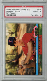 1992 Topps Stadium Club #67 Jose DeLeon PSA 9 Mint ID: 381828 1992 Topps Stadium Club #67 Jose DeLeon PSA 9 Mint ID: 381828