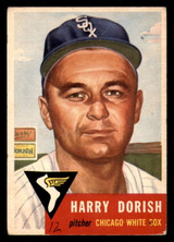 1953 Topps #145 Harry Dorish DP Writing on Card White Sox DP ID:382562