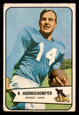 1954 Bowman #124 Bob Hoernschemeyer G-VG 