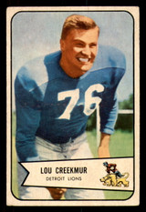 1954 Bowman #85 Lou Creekmur Very Good SP 