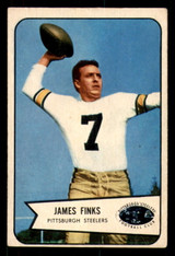 1954 Bowman #61 Jim Finks VG-EX 1954 Bowman #61 Jim Finks VG-EX