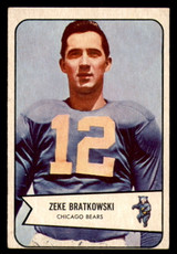 1954 Bowman #11 Zeke Bratkowski Very Good RC Rookie 