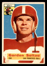 1956 Topps #2 Gordon Soltau Very Good 1956 Topps #2 Gordon Soltau Very Good