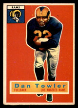 1956 Topps #90 Dan Towler Very Good 