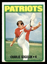 1972 Topps #44 Charlie Gogolak Excellent+ 1972 Topps #44 Charlie Gogolak Excellent+