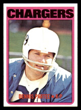 1972 Topps #163 Dennis Partee Ex-Mint 1972 Topps #163 Dennis Partee Ex-Mint