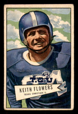 1952 Bowman Small #115 Keith Flowers Very Good 