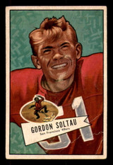 1952 Bowman Small #141 Gordon Soltau G-VG 1952 Bowman Small #141 Gordon Soltau G-VG