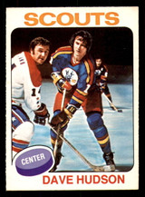 1975-76 O-Pee-Chee #122 Dave Hudson Ex-Mint 