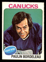 1975-76 O-Pee-Chee #151 Paulin Bordeleau Ex-Mint 