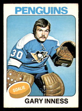 1975-76 O-Pee-Chee #227 Gary Inness Excellent+ RC Rookie 