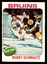 1975-76 O-Pee-Chee #251 Bobby Schmautz Ex-Mint 1975-76 O-Pee-Chee #251 Bobby Schmautz Ex-Mint