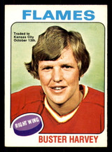 1975-76 O-Pee-Chee #298 Buster Harvey Ex-Mint 1975-76 O-Pee-Chee #298 Buster Harvey Ex-Mint