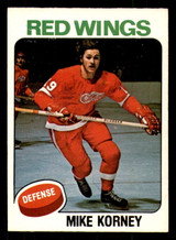 1975-76 O-Pee-Chee #342 Mike Korney Excellent+ RC Rookie 