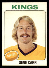 1975-76 O-Pee-Chee #343 Gene Carr Very Good 1975-76 O-Pee-Chee #343 Gene Carr Very Good