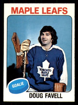 1975-76 O-Pee-Chee #381 Doug Favell Very Good 1975-76 O-Pee-Chee #381 Doug Favell Very Good