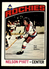1976-77 O-Pee-Chee #98 Nelson Pyatt Excellent+ RC Rookie 1976-77 O-Pee-Chee #98 Nelson Pyatt Excellent+ RC Rookie
