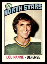 1976-77 O-Pee-Chee #173 Lou Nanne Excellent+ 