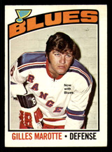 1976-77 O-Pee-Chee #192 Gilles Marotte Excellent+ 