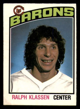 1976-77 O-Pee-Chee #282 Ralph Klassen Excellent RC Rookie 1976-77 O-Pee-Chee #282 Ralph Klassen Excellent RC Rookie