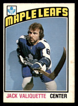 1976-77 O-Pee-Chee #294 Jack Valiquette Excellent+ RC Rookie 