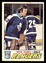 1977-78 O-Pee-Chee #19 Wayne Thomas Ex-Mint 1977-78 O-Pee-Chee #19 Wayne Thomas Ex-Mint
