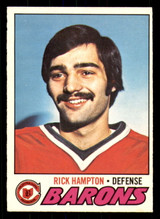 1977-78 O-Pee-Chee #63 Rick Hampton Ex-Mint 1977-78 O-Pee-Chee #63 Rick Hampton Ex-Mint