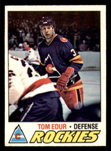 1977-78 O-Pee-Chee #169 Tom Edur Near Mint RC Rookie 